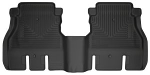 Jeep Wrangler JLU Floor Liners - Rear - Husky Liners - WeatherBeater, 2nd Seat - Black - `19-`24